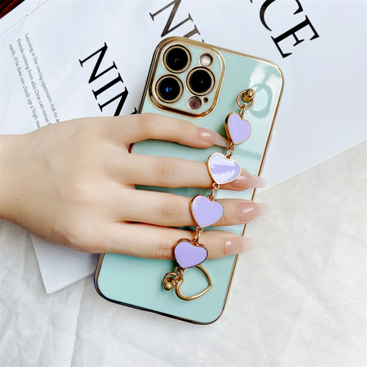 Jizetin%20for%20OPPO%20Reno4%20Z%205G%20Back%20Cover%20With%203D%20Love%20Heart%20Wristband%20Chain%20Luxury%20Plating%20Fashion%20Bracelet%20Phone%20Cases%20-%20Image%206