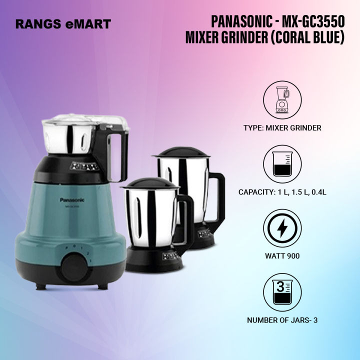 PANASONIC%20Official%20MX-GC3550%20Mixer%20Grinder%20(Coral%20Blue)%20with%20Free%20Delivery%20%7C%20Official%20Warranty%20-%20Image%205
