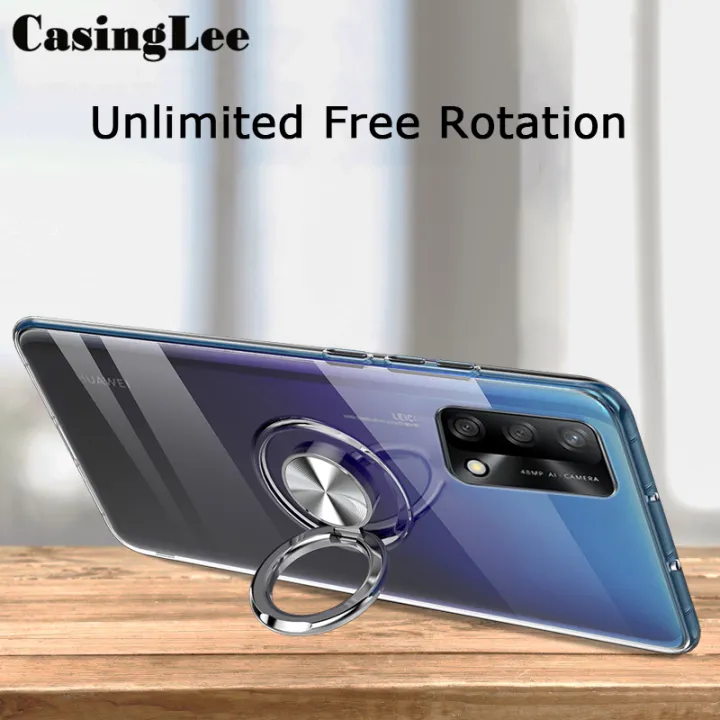 Casinglee%20For%20OPPO%20F19%20Soft%20Case%20Clear%20Transparent%20Shockproof%20Car%20Magnetic%20Holder%20Ring%20Back%20Cover%20OPPO%20F19%20Phone%20case%20cover%20-%20Image%208