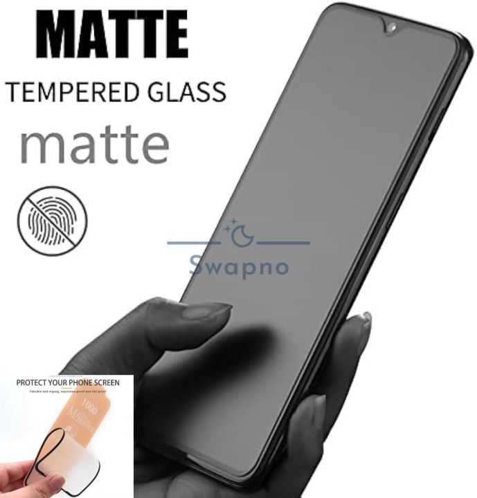 For Realme 10 5G Premium Quality Anti Fingerprint Matte Finished Ceramic AG  Matte Glass Screen Protector (Not Glass)