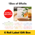 1 paper waterproof D10 white transparent t printer color Niimbo official paper roll replacement 10 label sticker D11 D1cosplay.