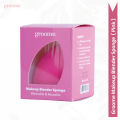 Groome Makeup Blender Sponge (Color: Pink) seamless application flawless finish with buildable coverage hard-to-reach areas easy to clean.