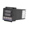 Digital PID Temperature Controller, REX-C100 Thermostat Temperature Controller Regulator, 100-240 V, Relay Output, 1500VAC, 14 Bit. 
