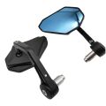 Motorcycle Handlebar End Rearview Mirrors for.