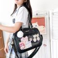 Japanese Kawaii Shoulder Bag For Women PU Leather Itabag Transparent Bag JK Tote Bag Handbags Preppy Bag ita bag Crossbody Bag. 
