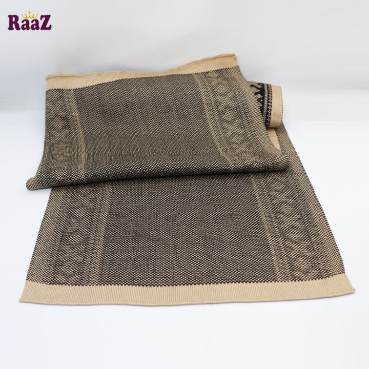 Off%20White%20Black%20Chinese%20Cultural%20Knitted%20Design%20Scarf%20Muffler%20-%20Image%204
