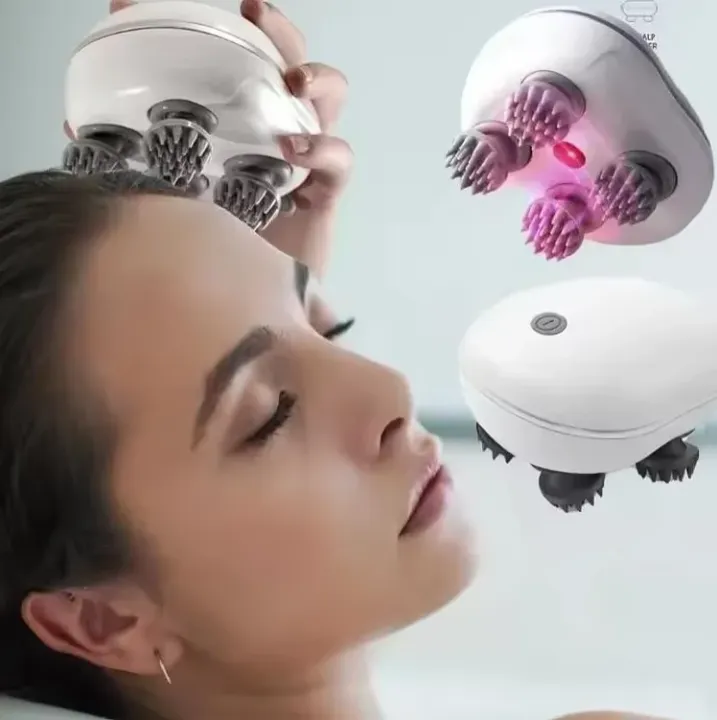 Electric Smart Scalp Massager 💆♂️💆♀️ | Kneading & Vibrating Device ...