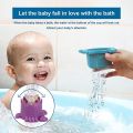 8pcs Stacking Straining Cups Children Kids Bath Toy Early Educational Ocean Nesting Cup Bathroom Colorful Toys Sets Funny Game. 