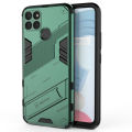 Vantime for Realme C21Y / Realme C25Y Case Kickstand Ultra Thin Shockproof Matte Back Cover. 
