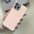 Original Dark Purple Liquid Silicone Phone Case for iPhone 15 Pro Max 14 13 12 11 Pro Max XR XS X 15ProMax Full Protective Cover. 