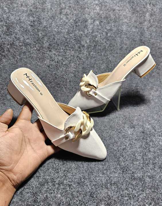 Nagra fashionable balance boxHeel for women