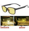 Night Dribing Glare Night Vision Sunglas.