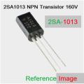 5Pcs- A1013 2SA1013 2SA 1013 NPN 160V 1A Low Power NPN Transistors TO-92L Package Bipolar Transistor Plastic 3 Pin Leads Silicon Transistors. 
