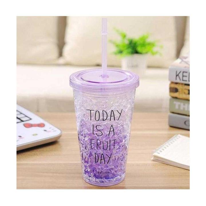 Summer Water Bottle-Purple