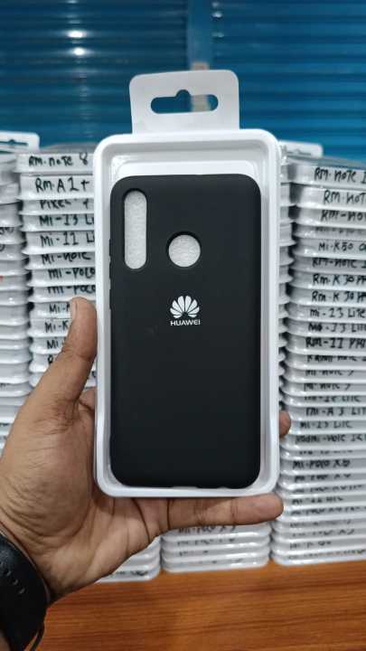 premium box silicone back cover for huawei honor 10i