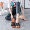 Outsider Popular Beach Shoes Fashionable Trendy Flat Bottom Women's Slippers.