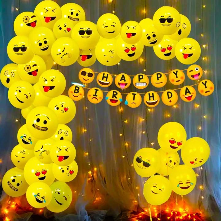 50%20Piece%20Emoji%20Balloon%20Happy%20Birthday%20Balloons%20-%20Image%204