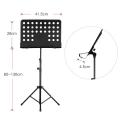 Portable Metal Music Stand Detachable Musical Instruments for Piano Violin Guitar Sheet Music Guitar Parts Accessories. 