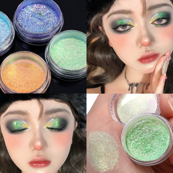 12%20Colors%20Polarized%20Eyeshadow%20Powder%20Long%20Lasting%20Waterproof%20Pearlescent%20Glitter%20Matte%20Green%20Pink%20Blue%20Loose%20Powder%20Eyes%20Makeup%20-%20Image%203