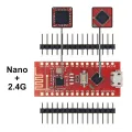 【happy one】2.4G compatible for arduino Nano 3.0 CH340 driver ATMEGA328P NRF24L01. 