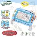Children's magnetic drawing board table can be wiped to eliminate household graffiti, puzzle baby writing board, intelligent coloring. 