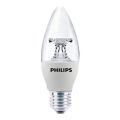 Philips Led Clear Candle 4W 400lm 3000k E27 Thread Type. 