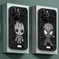 Marvel Spiderman Phone Case for Samsung Galaxy S24 S21 S23 Ultra 5G S22 Plus Note 20 S10 S9 S10e S20 FE S8 S7 TPU Soft Cover. 