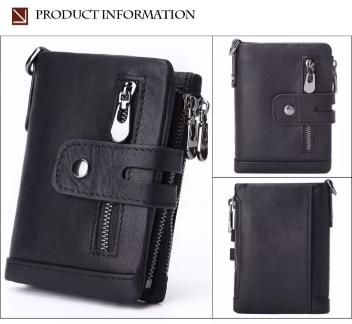 Luxury%20Striped%20Men's%20Leather%20Wallet%203%20Folds%20Male%20Purse%20With%20Photo%20Holder%20Credit%20Card%20Holder%20For%20Man%20-%20Image%207
