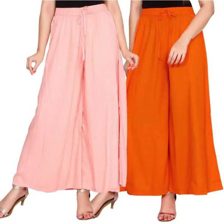 Women%20Stylish%20Linen%20Palazzo%20For%20Woman2pcs%20pack%20-%20Image%202