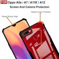 OPPO A5S Protective Black Border Crystal Clear Xundd Mobile Back Case Cover. 