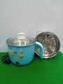 18cm Multifunctions Mini Electric Cooker Pot Rice cooker Electric Cooker pink. Model:COK-P050. 