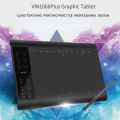 Lamgool VINSA 1060 PLUS 10*6 Inch Portable Digital Tablet Connect Mobile Phone Digital Pressure Drawing Tablet Interactive Graphic Tablet for Drawing.