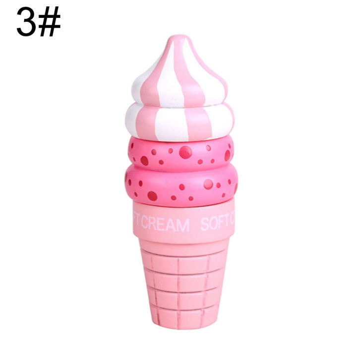%E3%80%90Happy%20baby%20toy%20store%E3%80%91Wooden%20Ice%20Cream%20Kids%20Children%20Pretend%20Play%20Kitchen%20Food%20-%20Image%202