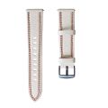 For Huawei Watch GT 3 46mm / GT Runner 22mm Tricolor Stitching Leather Watch Band. 