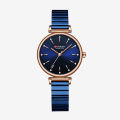 Curren 9081 Stainless Steel Analog Watch For Women - Blue. 