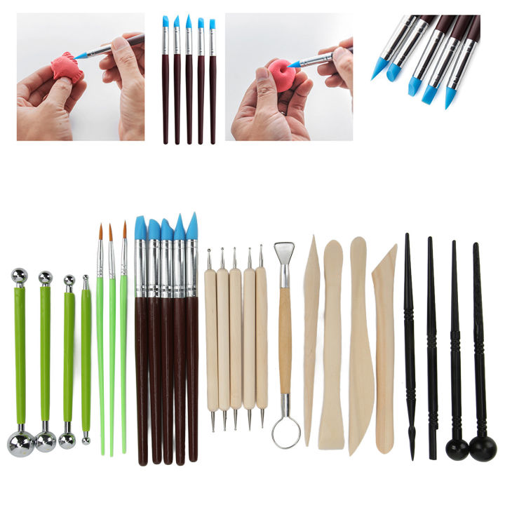 Polymer%20Clay%20Tools,%20Clay%20Art%20Creation%20Pottery%20Tools%2028%20Pcs%20for%20Clay%20Pottery%20Sculpture%20for%20Craft%20Projects%20-%20Image%205