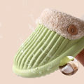 Men Winter Slippers Women Simple Fur Shoes For House Fluffy Slides Couples Keep Warm Plush Slipper Bedroom Cotton Shoe Plus Size. 