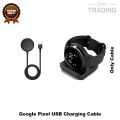Google Pixel Magnetic Charging Cable High Quality USB Charger Cable USB Charging Cable Dock Bracelet Charger for Google Pixel Smart Watch. 