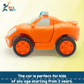 Mini Racing Friction Toy Racing De-Forming Car to Robot/ Push N Go Toys for Kids. 
