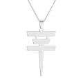 Cxwind Tokio Hotel Necklace Stainless Steel Tokio Hotel Pendant Logo Bill Kaulitz Logo Symbol Necklace Wholesale. 