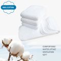 10pcs Reusable Baby Diapers Cloth Diaper Inserts 1 piece 3 Layer Insert 100% Cotton Washable Babies Care Eco-friendly Diaper.
