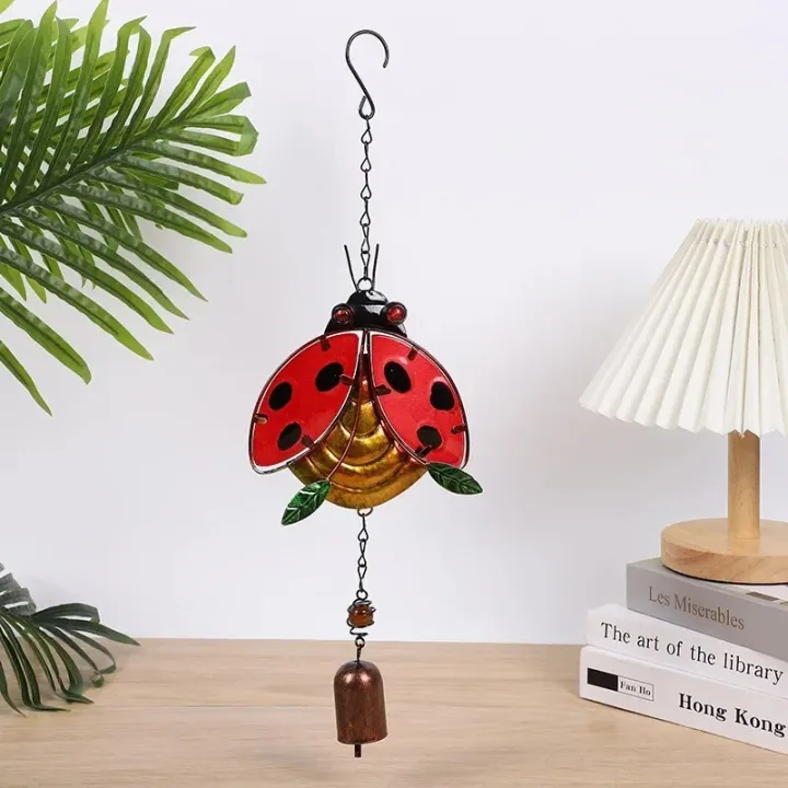 Halloween%20Metal%20Glass%20Colourful%20Beetles%20Wind%20Chimes%20Painted%20Crafts%20Iron%20Household%20Decoration%20Outdoor%20Bee%20Door%20Window%20Pendant%20Wiind%20ChimesDolls%20Accessories%20-%20Image%204