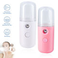 30ML Mini Facial Steamer Facial Sprayer USB Nebulizer Humidifier Moisturizing Hydrating Women Beauty Skin Care Tool AmourV.