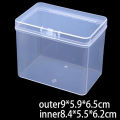 9*5.9*6.5cm Packaging Box Chip Box Storage Transparent Plastic PP Material Box. 