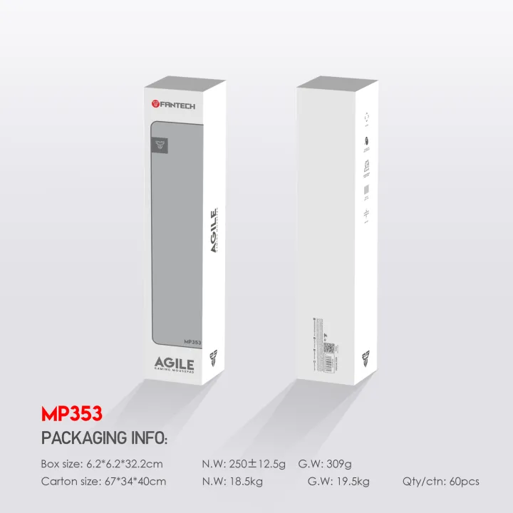 FANTECH%20AGILE%20MP353%20Gaming%20Mousepad%20Waterproof%20Speed%20Silk%20Surface%20For%20Gamers%20350x300x4mm%20-%20Image%208