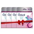 Odonil Natural Air Freshener Mystic Rose 48gm - Pack of 4. 