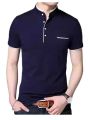 BLACK COLOUR COTTON SHORT SLEEVE T- SHART FOR MEN.. 