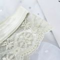 Low Rise Sexy Lace Thongs Plus Size Solid T Back Panty for Women S-XL Hollow Thin Thongs Panties for Girls Underwear Bow.