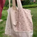 Patchwork Contrast Color Flower Print Shoulder Handbags Fashion Y2k Underarm Bag High-capacity Women All Match Canvas Tote Bags.