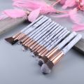 KOSMETYKI 15Pcs Makeup Brushes Tool Set Cosmetic Powder Eye Shadow Foundation Blush Blending Beauty Make Up Brush Maquiagem. 
